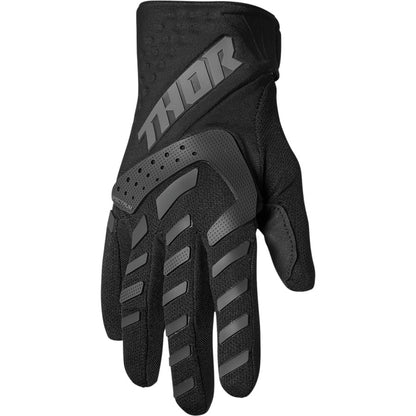 Детски мотокрос ръкавици THOR YOUTH SPECTRUM BLACK