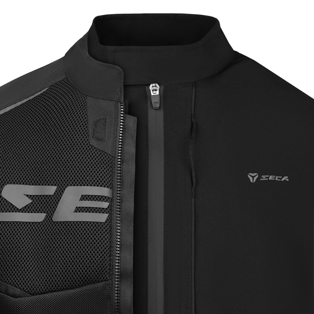 Текстилно яке SECA AIRFLOW III BLACK/RED/FLUO