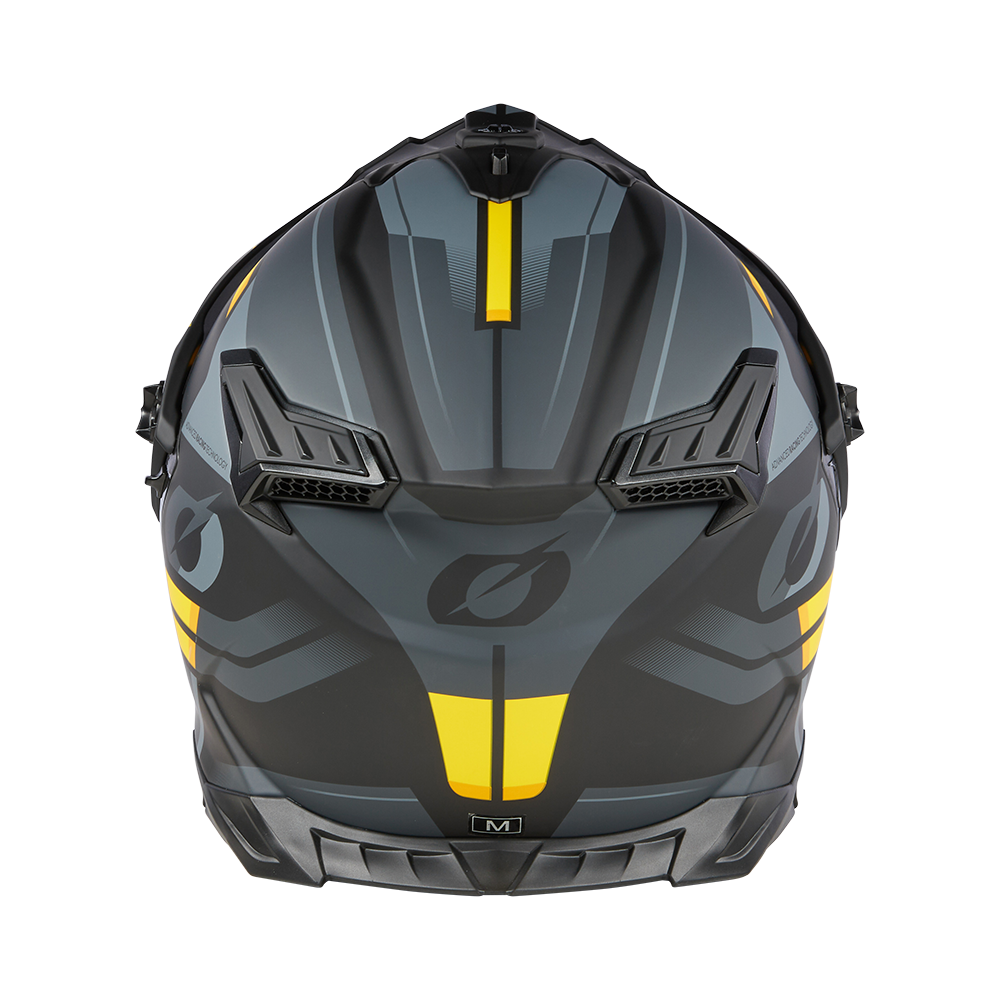 Каска O'NEAL A-SRS SPIKE BLACK/GRAY/YELLOW