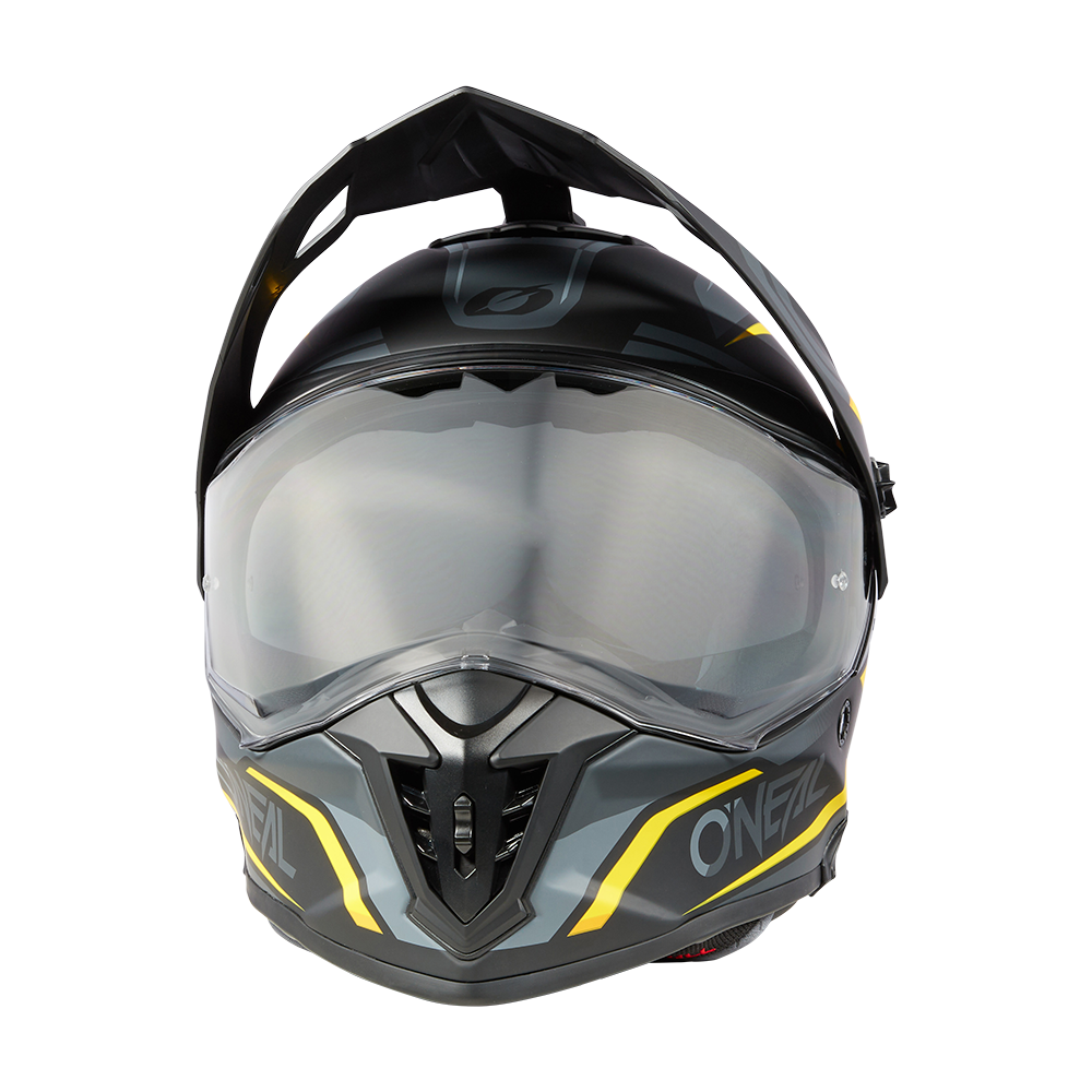 Каска O'NEAL A-SRS SPIKE BLACK/GRAY/YELLOW