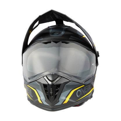 Каска O'NEAL A-SRS SPIKE BLACK/GRAY/YELLOW