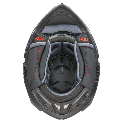 Каска O'NEAL A-SRS SPIKE BLACK/GRAY/YELLOW
