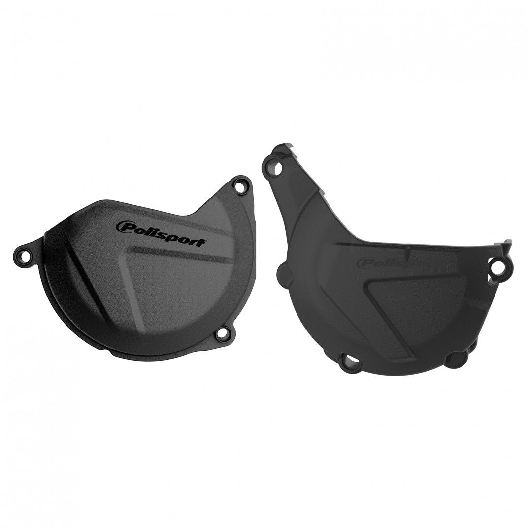 Комплект предпазители за двигател KTM EXC/XC-W 450/500 2013-16 HUSQ FE450/501 2014-16 BLACK