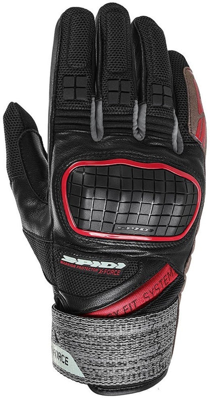 Мото ръкавици SPIDI X-FORCE BLACK/RED