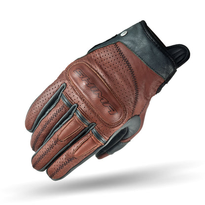 Мото ръкавици SHIMA CALIBER BLACK/BROWN/GRAY