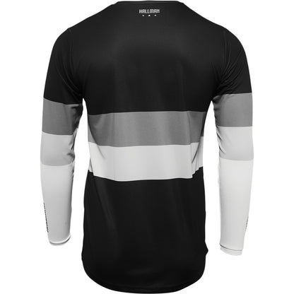 Мотокрос джърси THOR HALLMAN DIFFER DRAFT BLACK/WHITE