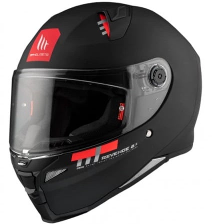 Каска MT REVENGE 2 S SOLID A1 MATT BLACK