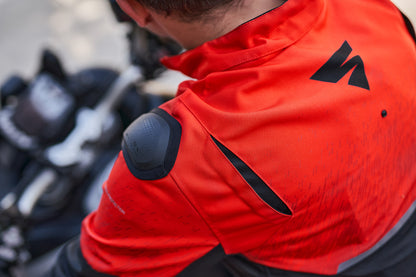 Текстилно мото яке SHIMA DRIFT BLACK/RED