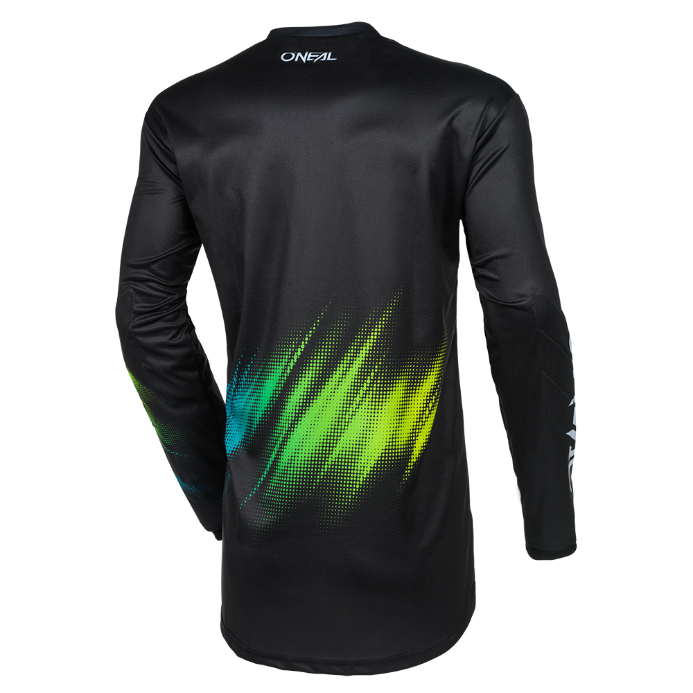 Мотокрос блуза O`NEAL ELEMENT VOLTAGE BLACK/GREEN