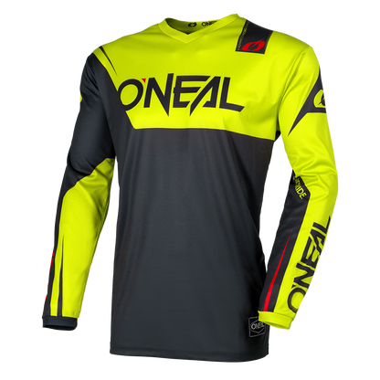 Мотокрос блуза O`NEAL ELEMENT RACEWEAR BLACK/NEON YELLOW V.26