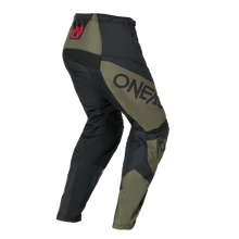 Мотокрос брич O'NEAL ELEMENT RACEWEAR BLACK/OLIVE V.26