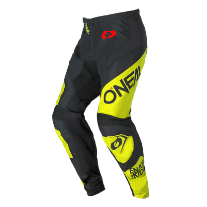 Мотокрос брич O'NEAL ELEMENT RACEWEAR BLACK/NEON YELLOW V.26