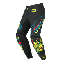 Детски мотокрос брич O'NEAL ELEMENT RANCID BLACK/NEON YELLOW V.26