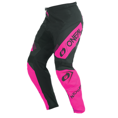 Дамски мотокрос брич O’NEAL ELEMENT RACEWEAR BLACK/PINK V.27