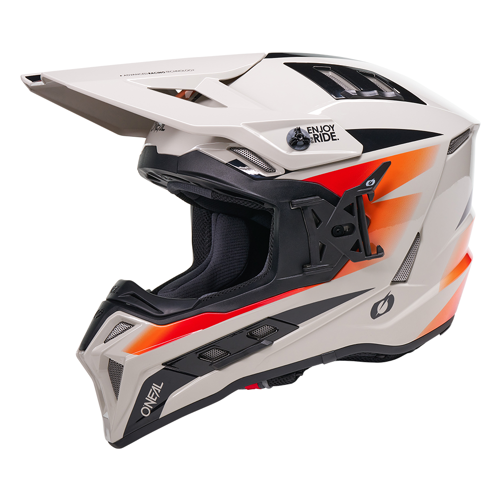 Ендуро каска O'NEAL EX-SRS MAGMA GRAY/ORANGE V.27