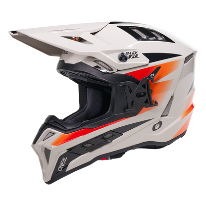 Ендуро каска O'NEAL EX-SRS MAGMA GRAY/ORANGE V.27