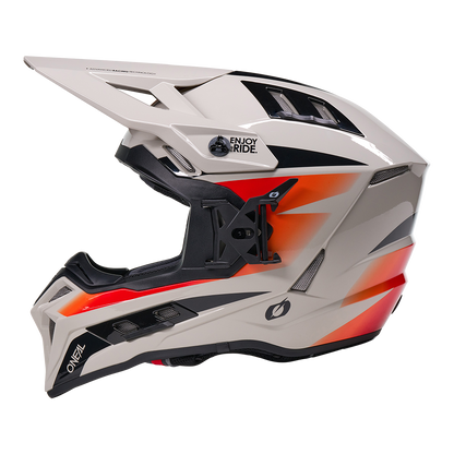 Ендуро каска O'NEAL EX-SRS MAGMA GRAY/ORANGE V.27