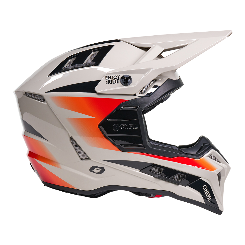 Ендуро каска O'NEAL EX-SRS MAGMA GRAY/ORANGE V.27