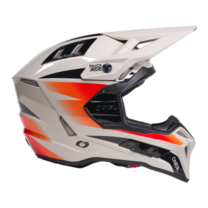 Ендуро каска O'NEAL EX-SRS MAGMA GRAY/ORANGE V.27