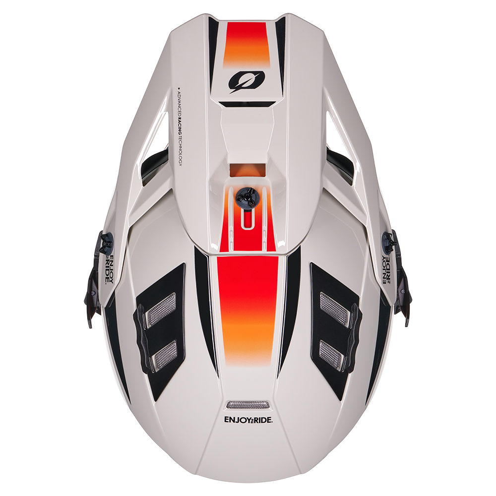 Ендуро каска O'NEAL EX-SRS MAGMA GRAY/ORANGE V.27