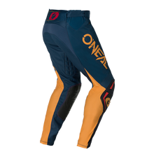 Мотокрос брич O'NEAL HARDWEAR SWIPE NAVY BLUE/TANGERINE V.26
