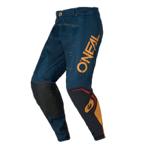Мотокрос брич O'NEAL HARDWEAR SWIPE NAVY BLUE/TANGERINE V.26