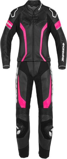 Дамски мото екип SPIDI LASER TOURING Black/Fuchsia