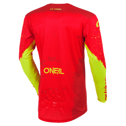 Мотокрос блуза O'NEAL MAYHEM PAINT RED/NEON YELLOW V.27