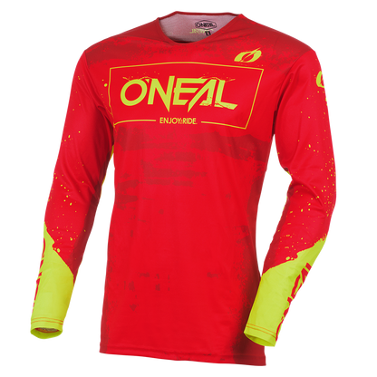 Мотокрос блуза O'NEAL MAYHEM PAINT RED/NEON YELLOW V.27