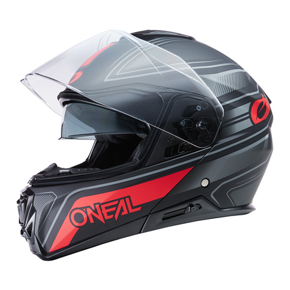 Отваряема каска M-SRS STRING V.22 BLACK/RED