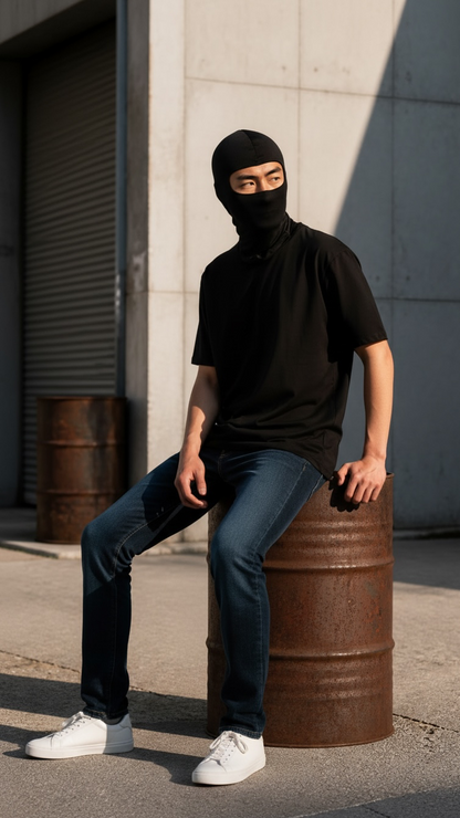 Памучно боне ICE2 SOLID COTTON BLACK