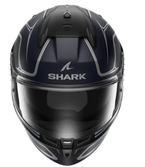 Каска SHARK D-SKWAL 3 DRONE BLUE/SILVER MATT