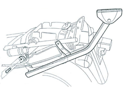 Монтажен комплект за куфари SHAD TOP MASTER SUZUKI GSX750/600 F 98