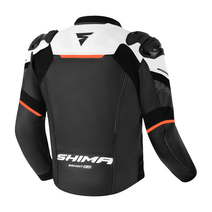 Кожено мото яке SHIMA BANDIT 2.0 RED