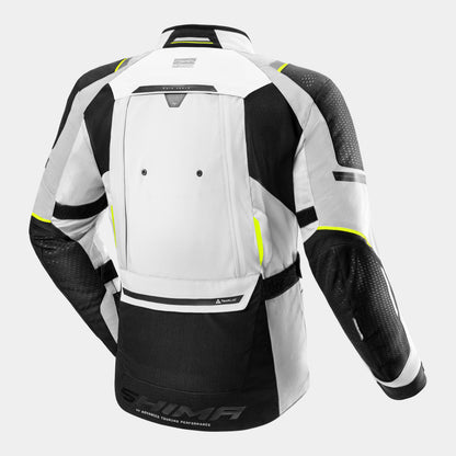 Текстилно мото яке SHIMA HERO 3.0 GREY/FLUO