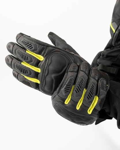 Мото ръкавици  SHIMA HERO BLACK FLUO
