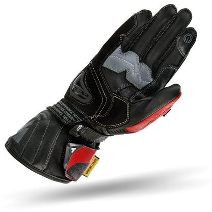Кожени ръкавици SHIMA STR-2 BLACK/RED