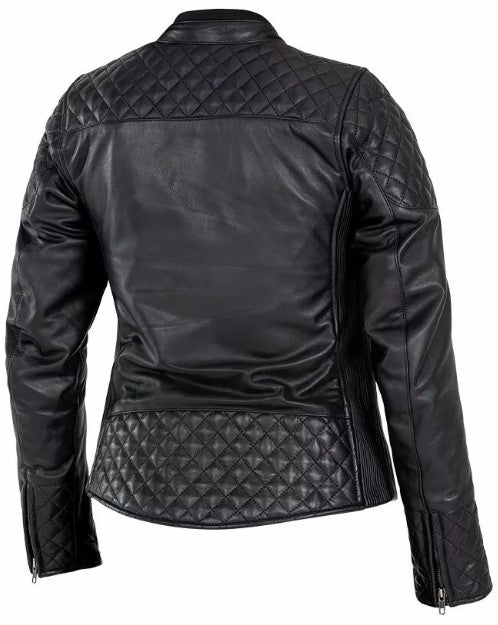 Дамско кожено яке JOHN DOE JACKET 4W ADINA LEATHER BK