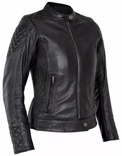 Дамско кожено яке JOHN DOE JACKET 4W ADINA LEATHER BK