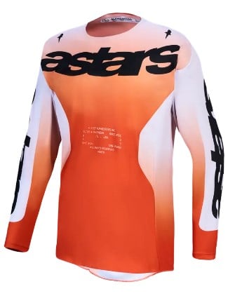 Мотокрос джърси ALPINESTARS RACER AMBER RED/LIL/BLK