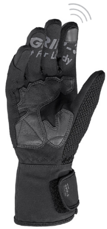 Текстилни мото ръкавици SPIDI GRIP 3 H2OUT  Black