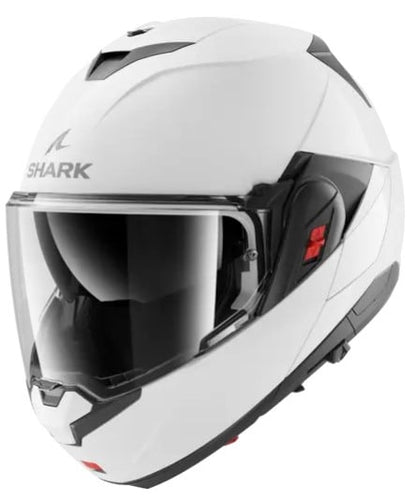 Модуларна каска SHARK OXO BLANK Pearly White