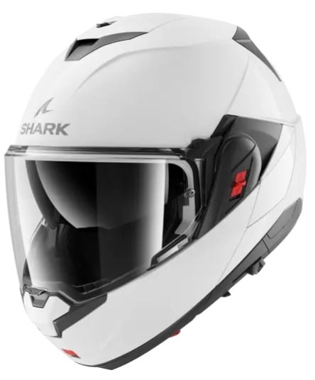 Модуларна каска SHARK OXO BLANK Pearly White