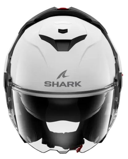 Модуларна каска SHARK OXO BLANK Pearly White