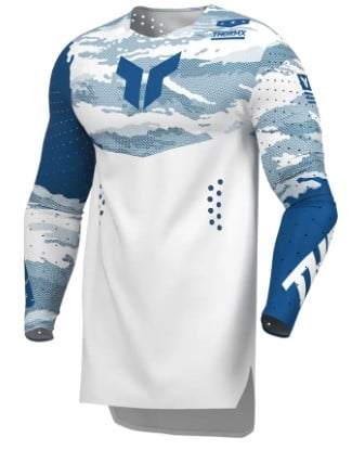 Мотокрос джърси THOR SPORTMODE RECON WH/BLUE