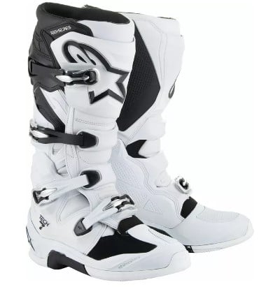Мотокрос ботуши ALPINESTARS TECH 7 WHITE/BLACK C25