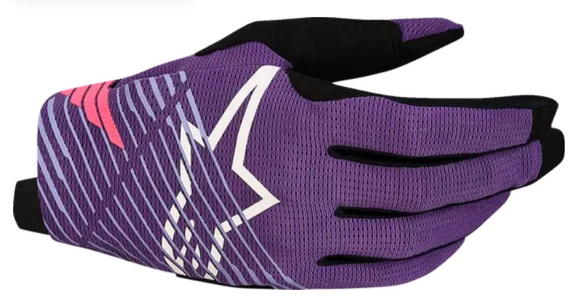Мотокрос ръкавици ALPINESTARS RADAR PRO PURP/BK