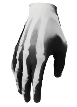 Мотокрос ръкавици THOR SPORTMODE X-RAY BLACK/WHITE