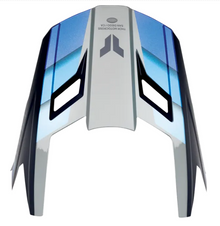 Козирка за каска THOR FLEET DEFY BK/WH