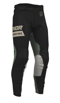 Мотокрос брич THOR LAUNCHMODE BLEACH BLACK/CAMO